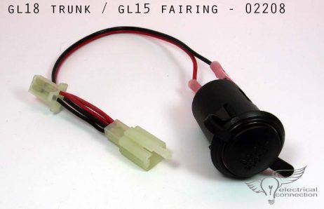Honda GL1800 Trunk / GL1500 Fairing 12 Volt Power Plug/Port/Socket