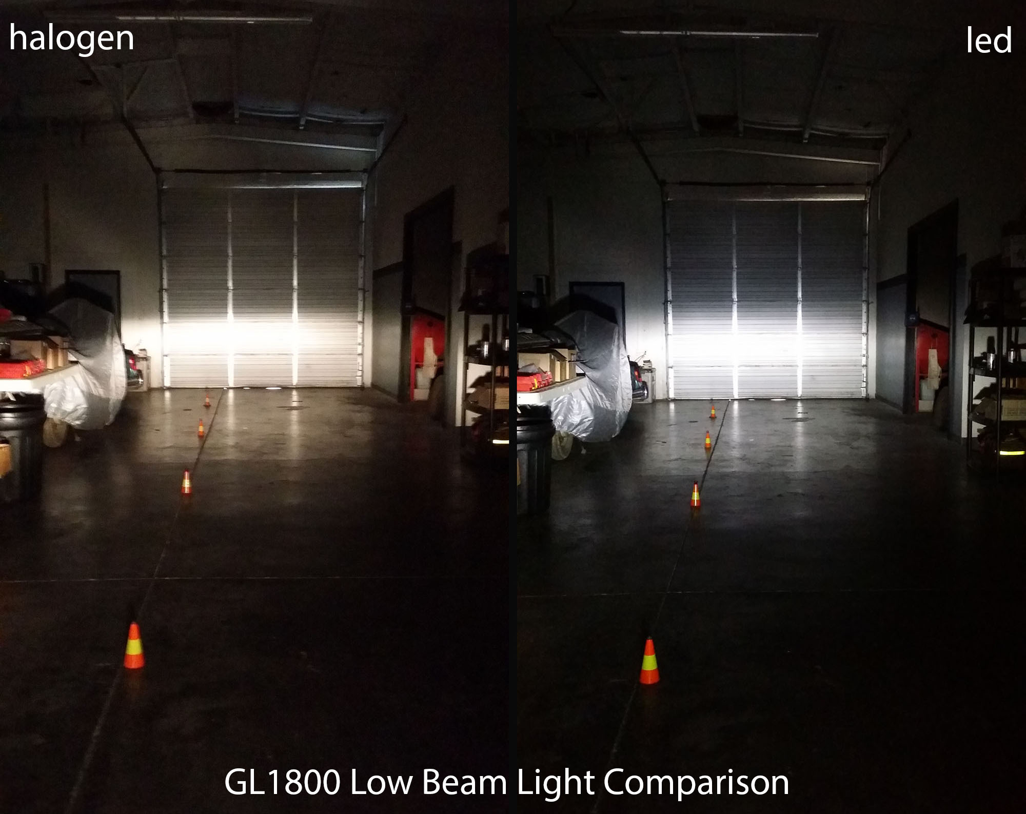 LED Headlight Bulb, H7 Honda Type (GL1800 / F6B, 01-17)