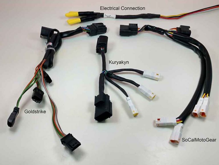 Subharness Wire Color Codes for 2018+ Goldwing/Tour Electrical Connection