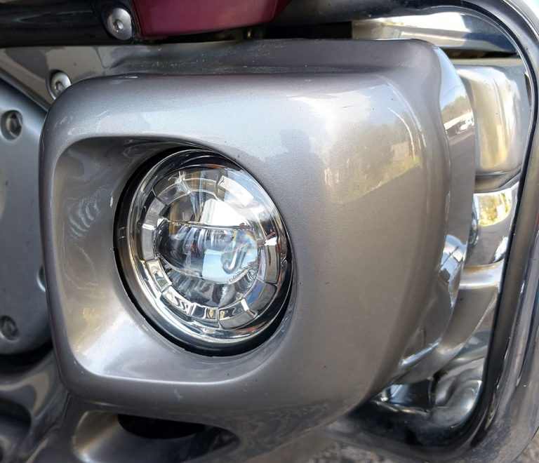 Honda GL1800 Cowl Projection LED Fog Light Kit Electrical Connection