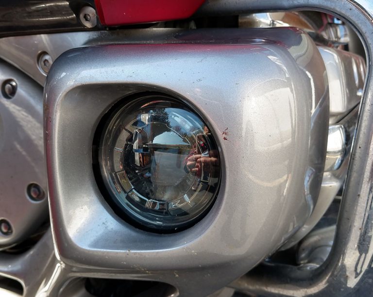 Honda GL1800 Cowl Projection LED Fog Light Kit Electrical Connection