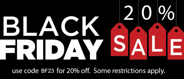Black Friday 20% Sale