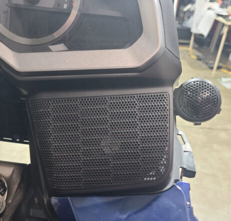 Honda Goldwing 2018+ 'Power Pods' Replacement Front Speaker Pods for 6.5" speakers with Tweeter Pod